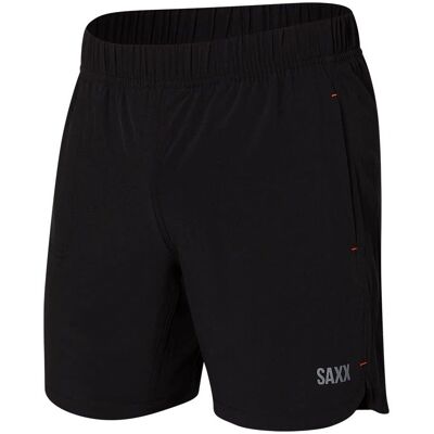 Saxx Short de sport pour hommes - Gainmaker 2n1 - Noir - Publicité Saxx Short de sport pour hommes - Gainmaker 2n1 - Noir - Publicité