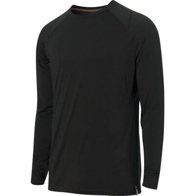 Saxx Roast Master Black Midweight Long Sleeve T-Shirt Saxx Roast Master Black Midweight Long Sleeve T-Shirt