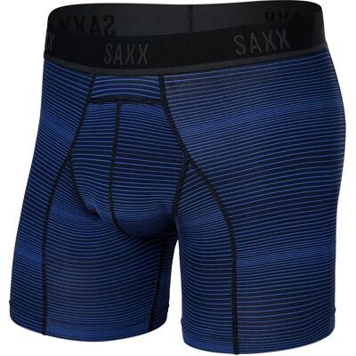Saxx Kinetic HD Boxer Brief - Bleu - Supportive, Séchage Rapide - Publicité Saxx Kinetic HD Boxer Brief - Bleu - Supportive, Séchage Rapide - Publicité