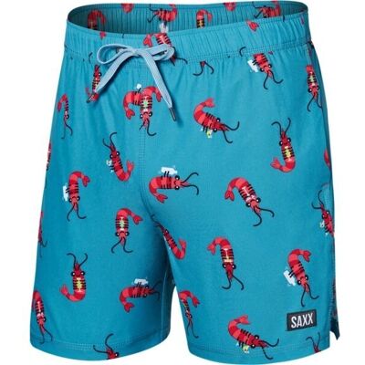 Costum de baie Saxx Oh Buoy 2 în 1 - Albastru, Shrimp Cocktail, multicolor Costum de baie Saxx Oh Buoy 2 în 1 - Albastru, Shrimp Cocktail, multicolor