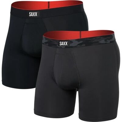 Saxx Ropa interior Multi-deporte Malla Bragas con 2 Unidades - Ropa interior Saxx Ropa interior Multi-deporte Malla Bragas con 2 Unidades - Ropa interior
