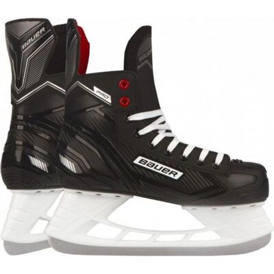 BAUER Pro Skate Jr. - Eishockey-Schlittschuhe - Schwarz/Weiß/Rot BAUER Pro Skate Jr. - Eishockey-Schlittschuhe - Schwarz/Weiß/Rot