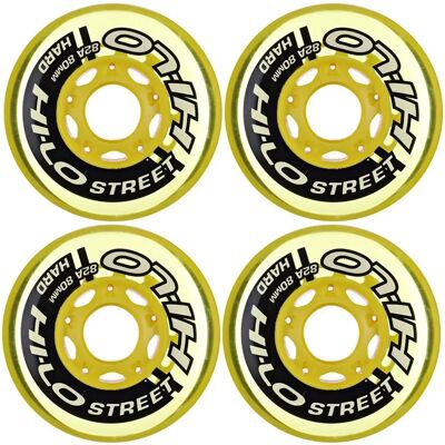 Bauer S19 STREET 4PK 80MM/82A - Inline görkorcsolya kerekek Bauer S19 STREET 4PK 80MM/82A - Inline görkorcsolya kerekek