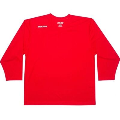 Bauer Flex Practice Hockey Jersey - Roșu - SR Bauer Flex Practice Hockey Jersey - Roșu - SR