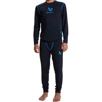 Bauer S22 Černá/Modrá Baselayer Kalhoty - Mládež S Bauer S22 Černá/Modrá Baselayer Kalhoty - Mládež S