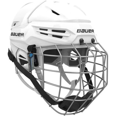 Casque Bauer Reakt 55 Blanc - Casque - Publicité Casque Bauer Reakt 55 Blanc - Casque - Publicité