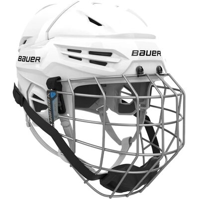 Kask Bauer Reakt 55 Biały - Kask do hokeja Kask Bauer Reakt 55 Biały - Kask do hokeja