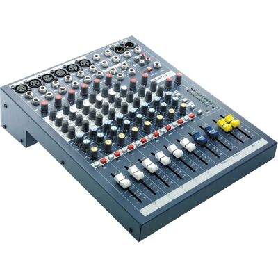Soundcraft EPM6 - Mixeur 8 canaux - Bleu - Publicité Soundcraft EPM6 - Mixeur 8 canaux - Bleu - Publicité