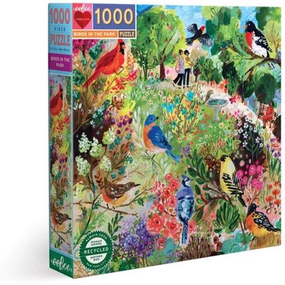 Puzzle Eeboo Oiseaux dans le Parc - 1000 Pièces - Publicité Puzzle Eeboo Oiseaux dans le Parc - 1000 Pièces - Publicité