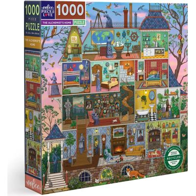 Vasilisa Romanenko eeBoo 1000-piece The Alchemist's Home puzzle - Jigsaw Puzzle Vasilisa Romanenko eeBoo 1000-piece The Alchemist's Home puzzle - Jigsaw Puzzle