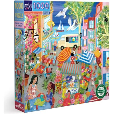 eeBoo Marketplace en France - Puzzle de 1000 pièces - Publicité eeBoo Marketplace en France - Puzzle de 1000 pièces - Publicité