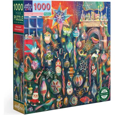 EEBOO Weihnachtsanhänger Puzzle 1000 Stück EEBOO Weihnachtsanhänger Puzzle 1000 Stück
