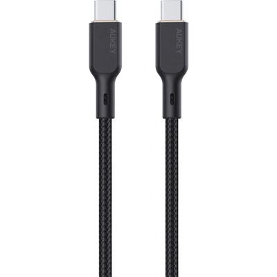 USB Kabel AUKEY CB-KCC102 - 1,8 m Černá - USB-C Power Delivery USB Kabel AUKEY CB-KCC102 - 1,8 m Černá - USB-C Power Delivery