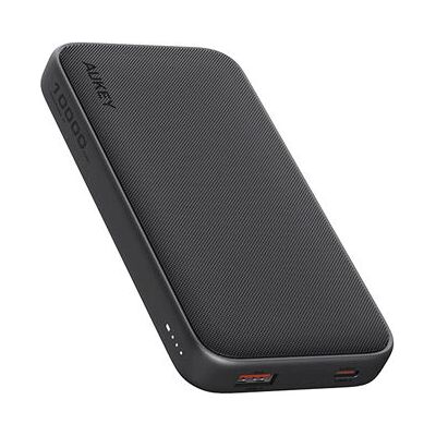 Aukey PB-Y46 10000mAh Powerbank - Schlank, Schnellladung, Struktur Aukey PB-Y46 10000mAh Powerbank - Schlank, Schnellladung, Struktur