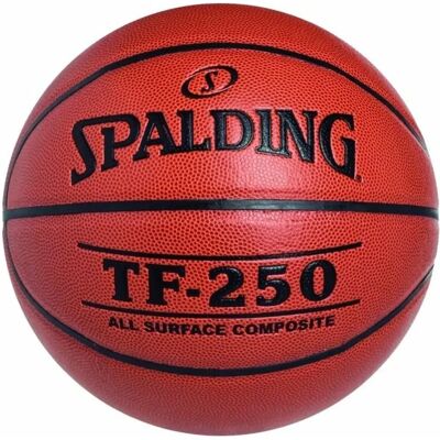 Spalding TF-250 Orange Basketball - Größe 6 - Indoor/Outdoor Spalding TF-250 Orange Basketball - Größe 6 - Indoor/Outdoor