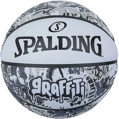 Piłka do koszykówki Spalding Graffiti 84375Z - Szara, Unisex - Sprzęt sportowy Piłka do koszykówki Spalding Graffiti 84375Z - Szara, Unisex - Sprzęt sportowy