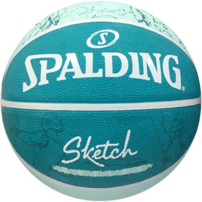 Ballon de Basketball Bleu Taille 7 - Unisexe Ballon de Basketball Bleu Taille 7 - Unisexe