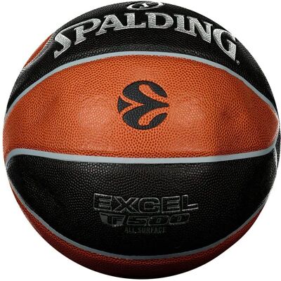 Ballon Euroleague Spalding TF-500 - Taille 7 Ballon Euroleague Spalding TF-500 - Taille 7