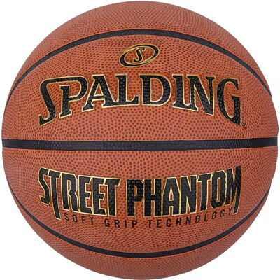 Spalding 84437Z Ballon de Basket en Caoutchouc - Basketball - Publicité Spalding 84437Z Ballon de Basket en Caoutchouc - Basketball - Publicité