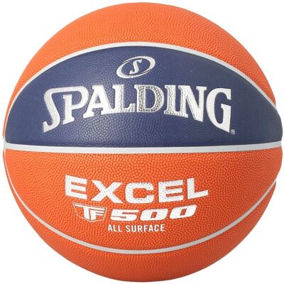 Spalding LNB TF 500 - Ballon de Basketball unisexe Orange Bleu Spalding LNB TF 500 - Ballon de Basketball unisexe Orange Bleu
