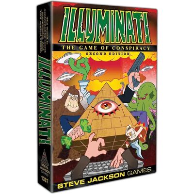Steve Jackson Games Illuminati - Jeu de Stratégie - Multicolore - 13+ Ans - Publicité Steve Jackson Games Illuminati - Jeu de Stratégie - Multicolore - 13+ Ans - Publicité
