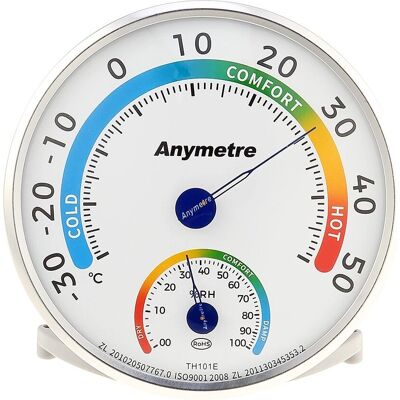 Uten Misuratore di Temperatura e Umidità - Igrometro e Termometro Interno Esterno Uten Misuratore di Temperatura e Umidità - Igrometro e Termometro Interno Esterno