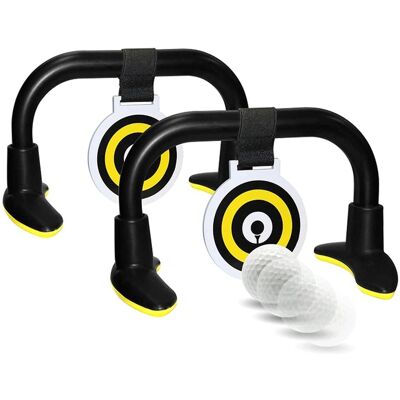 Izzo Golf Sharp Shooter Putting Set - Oefenen & Spel Izzo Golf Sharp Shooter Putting Set - Oefenen & Spel