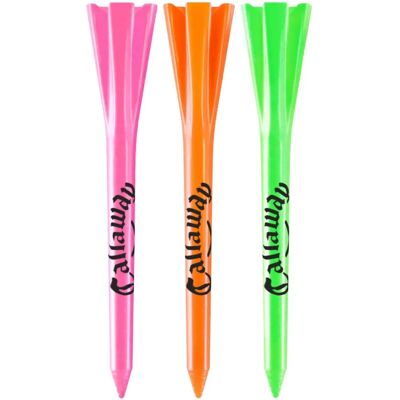 Callaway Rainbow Performance 2 3/4" Golf Tees - 30 Pack Callaway Rainbow Performance 2 3/4" Golf Tees - 30 Pack