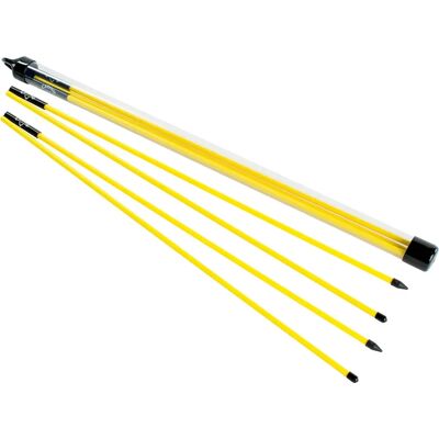 Callaway Golf Alignment Stix - Jaune 2x 48" Outil d'entraînement - Publicité Callaway Golf Alignment Stix - Jaune 2x 48" Outil d'entraînement - Publicité