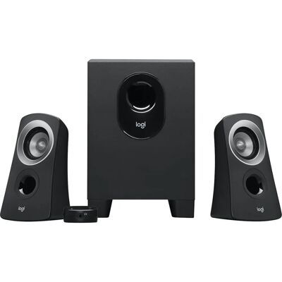 Logitech Z313 hangszóró készlet - 2.1 csatornák - Fekete Logitech Z313 hangszóró készlet - 2.1 csatornák - Fekete