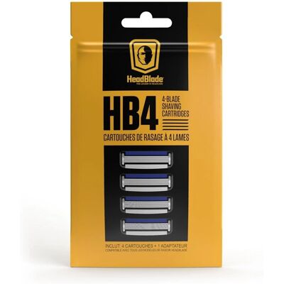 HeadBlade HB4 Barberblad - 4-pack HeadBlade HB4 Barberblad - 4-pack