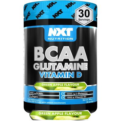 NXT Nutrition BCAA Glutamine Vit D Recovery Training Health Fitness Drink - 792g - Support Muscle Recovery & Strength NXT Nutrition BCAA Glutamine Vit D Recovery Training Health Fitness Drink - 792g - Support Muscle Recovery & Strength