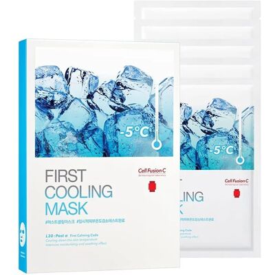 Masque Facial Rafraîchissant Cell Fusion C de NIPPON - Publicité Masque Facial Rafraîchissant Cell Fusion C de NIPPON - Publicité