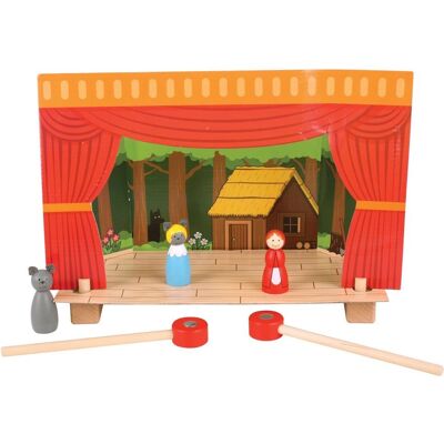 Bigjigs Toys Magnetic Theatre - Kids Creative Play Set Bigjigs Toys Magnetic Theatre - Kids Creative Play Set