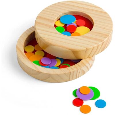 Bigjigs Toys Tiddly Winks - Traditionelles Holzspielzeug für Kinder Bigjigs Toys Tiddly Winks - Traditionelles Holzspielzeug für Kinder