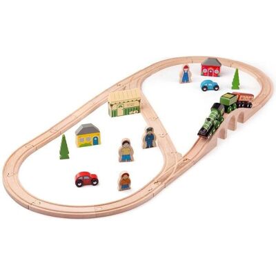 Bigjigs Rail Flying Scotsman Zugset Bigjigs Rail Flying Scotsman Zugset