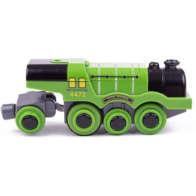 Bigjigs Marke Flying Scotsman Batterie Lok - Kompatible Schienen Bigjigs Marke Flying Scotsman Batterie Lok - Kompatible Schienen