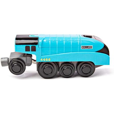 Bigjigs Rail Mallard Silnik na baterie - Zabawny pociąg Bigjigs Rail Mallard Silnik na baterie - Zabawny pociąg