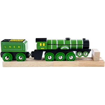 Bigjigs Rail Flying Scotsman - Holzreplik Lokomotive - Heritage Collection Bigjigs Rail Flying Scotsman - Holzreplik Lokomotive - Heritage Collection
