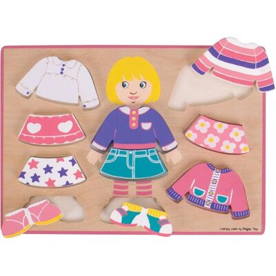 Bigjigs Toys Ankleide Mädchen Puzzle - Puzzle, Ankleiden, Kleidung - Puzzle Typ Bigjigs Toys Ankleide Mädchen Puzzle - Puzzle, Ankleiden, Kleidung - Puzzle Typ