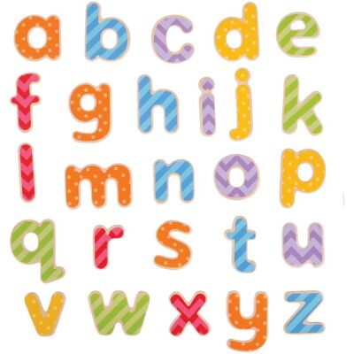 Bigjigs Toys Magnetisches farbiges Alphabet - Lernspielzeug Bigjigs Toys Magnetisches farbiges Alphabet - Lernspielzeug