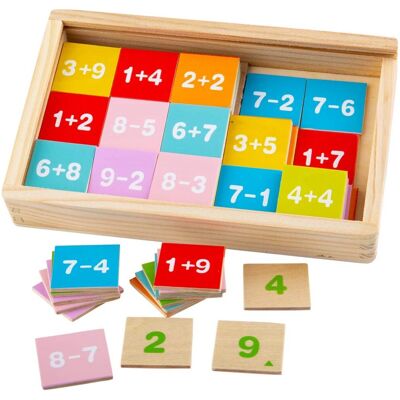 Bigjigs Spielzeug Addieren und Subtrahieren Box - Pädagogisches Spielzeug - 81 Stück Bigjigs Spielzeug Addieren und Subtrahieren Box - Pädagogisches Spielzeug - 81 Stück