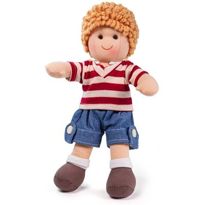 Bigjigs Toys Harry Puppe - 28cm, Modisch Outfit, Weiche Textur - Puppe Bigjigs Toys Harry Puppe - 28cm, Modisch Outfit, Weiche Textur - Puppe