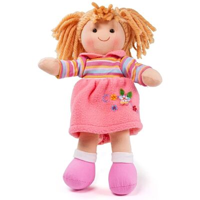 Poupée en tissu Jenny 28cm - Jouets Bigjigs Toys Poupée en tissu Jenny 28cm - Jouets Bigjigs Toys