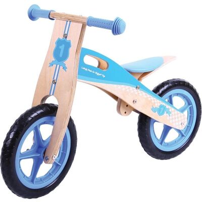 Bigjigs Toys Baby Blau Balance Bike - Balance Bike Bigjigs Toys Baby Blau Balance Bike - Balance Bike