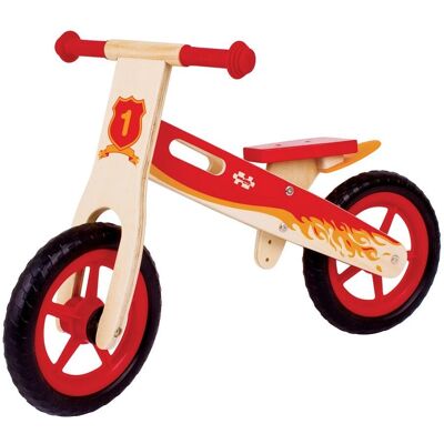 La première bicyclette d'équilibre de Bigjigs Toys - Rouge - Balance Bike - Publicité La première bicyclette d'équilibre de Bigjigs Toys - Rouge - Balance Bike - Publicité