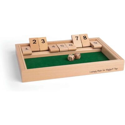 Bigjigs Holzspiel Shut the Box - Gesellschaftsspiel Bigjigs Holzspiel Shut the Box - Gesellschaftsspiel