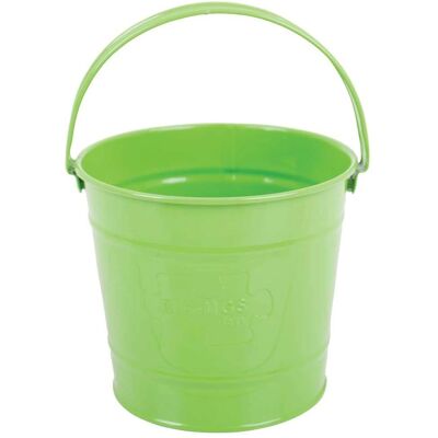 Bigjigs Grüner Metall Eimer - Gartenspielzeug Bigjigs Grüner Metall Eimer - Gartenspielzeug