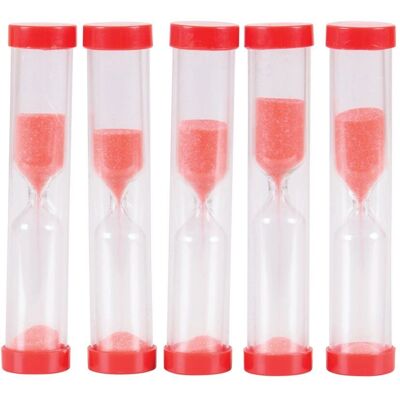 BigJigs - Zandtimer van 30 Seconden - Set van 5 - Timer BigJigs - Zandtimer van 30 Seconden - Set van 5 - Timer