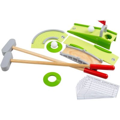 Bigjigs Toys Crazy Golf Set - Kids Garden Mini Golf Game Bigjigs Toys Crazy Golf Set - Kids Garden Mini Golf Game